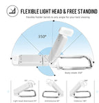 EGWASER Book Light for Reading in Bed, USB Rechargeable Clip on Book Lights - Image 4