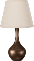 16.1" Touch Table Lamp for Nightstand, 3 Way Dimmable Small Bedroom Lamp | - Image 8