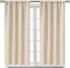 BGment Short Blackout Curtains 40 Inch Length by BGment