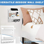 Bedside Shelf Wall Mount Organizer - Image 6