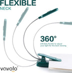 VAVOFO Rechargeable Book Light for Reading in Bed Kids, 7 LED Reading Light - Image 5