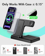 GETPALS Wireless Charger iPhone Charging Station - Image 3