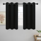 Easy-Going Thermal Grommet Blackout Curtains, 2 Panels 42x45 in, Noise Reduction by Easy-Going