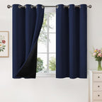 YoungsTex 100% Blackout Curtains 54 Inch Length by YoungsTex