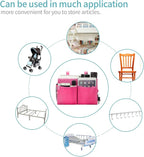 Bunk Bed Organizer, Bedside Caddy Hanging Storage Bag, - Image 6