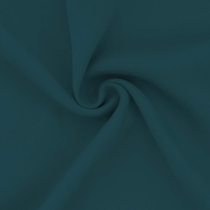 Easy-Going Thermal Grommet Blackout Curtains, 2 Panels 52x108 in | Peacock Blue - Image 6