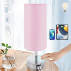 Yarra-Decor Bedside Lamp with USB Port by Yarra-Decor