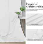 Easy-Going Blackout Curtains for Bedroom, Solid Thermal Insulated Grommet and - Image 5