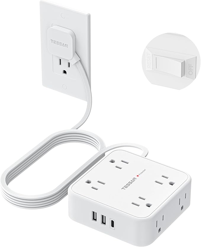 TESSAN Surge Protector Power Strip by TESSAN