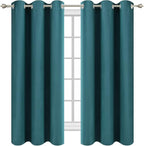 Diraysid Sea Teal Grommet Blackout Curtains - Image 2