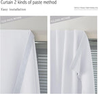 Portable Light Blocking Curtains Self-Stick Design, Removable Adhesive Window - Image 6