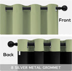 Yakamok Sage Blackout Curtains 96 inches Long - Image 6