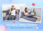 QUEEN ROSE Pregnancy Pillow, U Shaped Full Body Pillows - Image 6