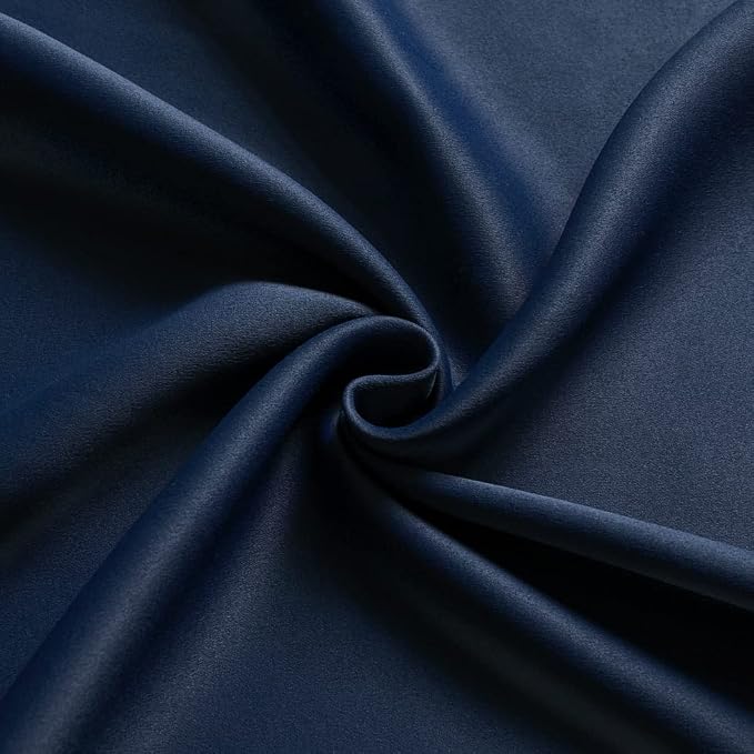 KOUFALL Navy Blue Blackout Curtains - Image 7