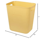 UUJOLY Plastic Small Bathroom Trash Can Wastebasket, 3.5 Gallon, Laundry Room - Image 5
