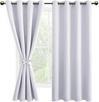 DWCN Greyish White Curtains for Bedroom - Image 7