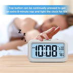 Peakeep Night Light Digital Alarm Clock Battery Operated Indoor Temperature | - Image 3