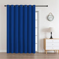 CUCRAF Custom Royal Blue Blackout Curtains 1 Panel Set, Thermal Insulated by CUCRAF