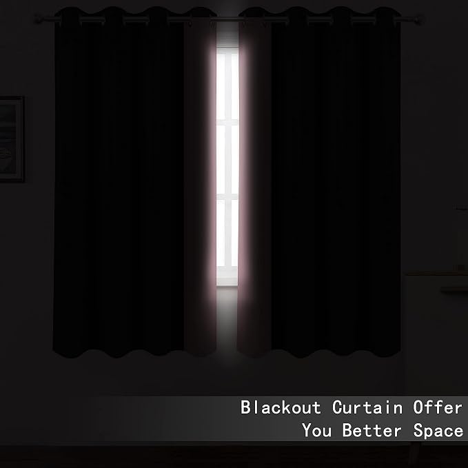 Total Blackout Pink Curtains - Image 3