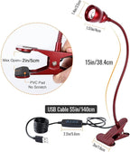 Zoomable Clip on Light, Clamp Reading Light - Image 5