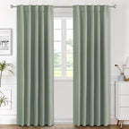 H.VERSAILTEX Blackout Curtains Thermal Insulated Window Treatment Panels Room by HVERSAILTEX