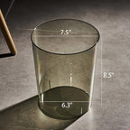 Small Trash Can Plastic Wastebasket 1.5 Gallon Garbage Bin, Waste Basket - Image 5