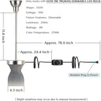 Patented Innovative Design Headboard Reading Light. No Drilling Golden Book - Image 7