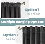 BGment Velvet Blackout Curtains - Image 3