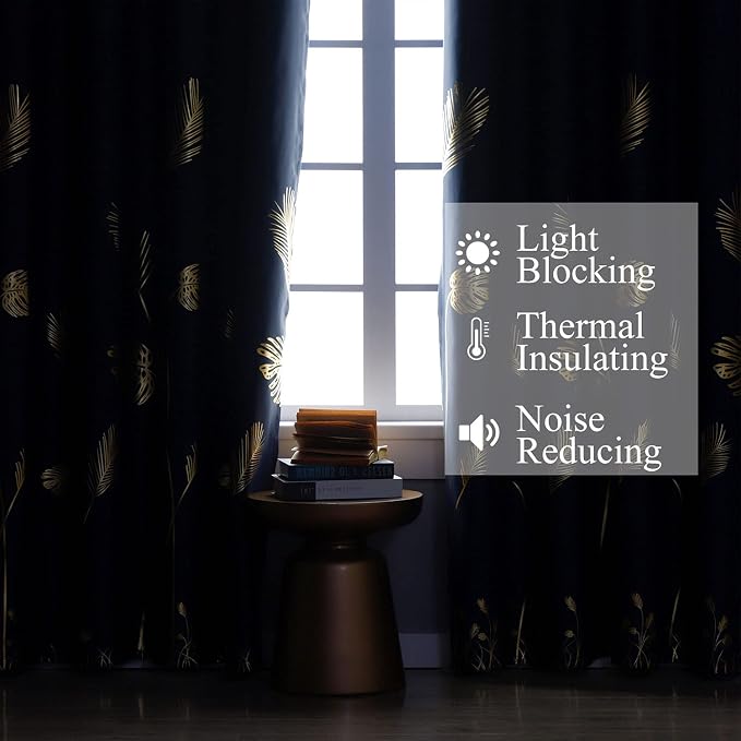 Thermal Insulated Blackout Curtains 72 Inches Long - Image 6