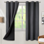 BGment Thermal Insulated 100% Blackout Curtains by BGment