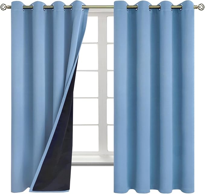 BGment Thermal Insulated 100% Blackout Curtains - Image 8