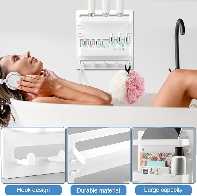 Bedside Shelf Wall Mount & Wall Nightstand - Image 6