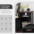 Farmhouse End Table, Nightstand - Image 5