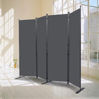 Room Divider, 4 Panel Folding Privacy Screens - Image 7