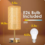 Yarra-Decor Bedside Lamp with USB Port - Image 6