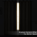 100% Blackout Yellow Curtains - Image 4