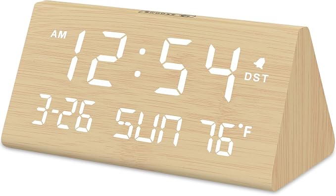DreamSky Digital Alarm Clock for Bedrooms by DreamSky