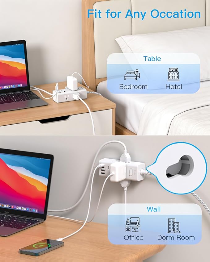 Surge Protector Power Strip - Image 7