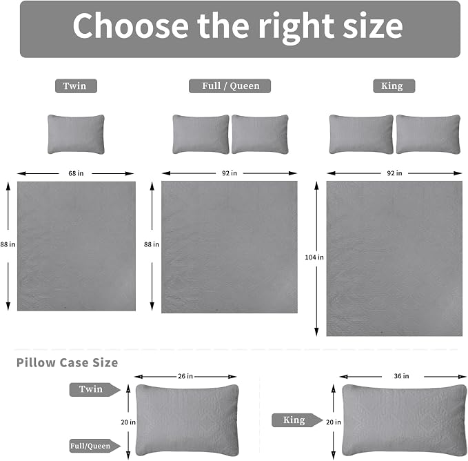 Easy-Going Reversible Quilt Set Twin, Bedspread - Image 7