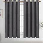 Diraysid Grey Grommet Blackout Curtains by Diraysid%2C+refresh+your+life