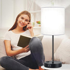 Lynnoland Set of 2 Touch Control Table Lamps - Image 7