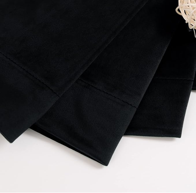 BGment Velvet Blackout Curtains 120 Inches Long - Image 6