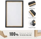 Large Framed Neutral Abstract Wall Art - Image 6