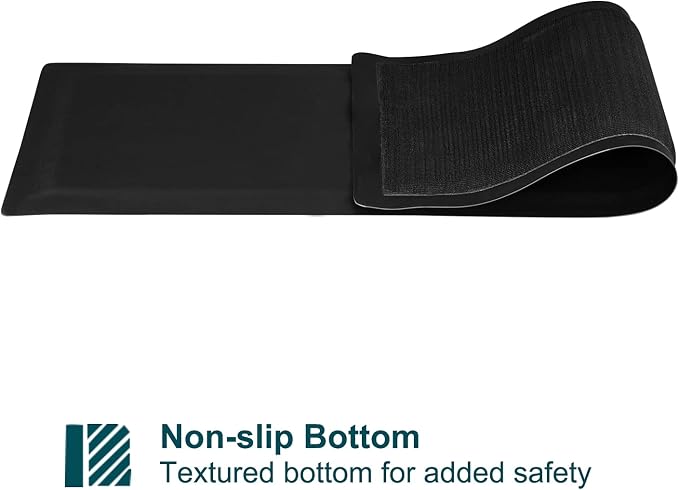 70"x24"x1/2" Thick Medical Bedside Fall Safety Protection Floor Mat - Image 5