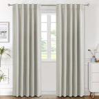 H.VERSAILTEX Blackout Curtains Thermal Insulated Window Treatment Panels Room by HVERSAILTEX