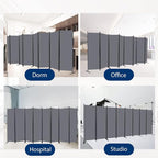 Room Divider Folding Privacy Screens, 6FT Tall Divider - Image 6
