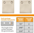 YoungsTex 100% Blackout Curtains - Image 6