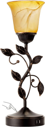Touch Control Leaf Vintage Table Lamp - Image 8