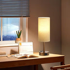 Brown Bedside Table Lamp for Bedroom - Image 7