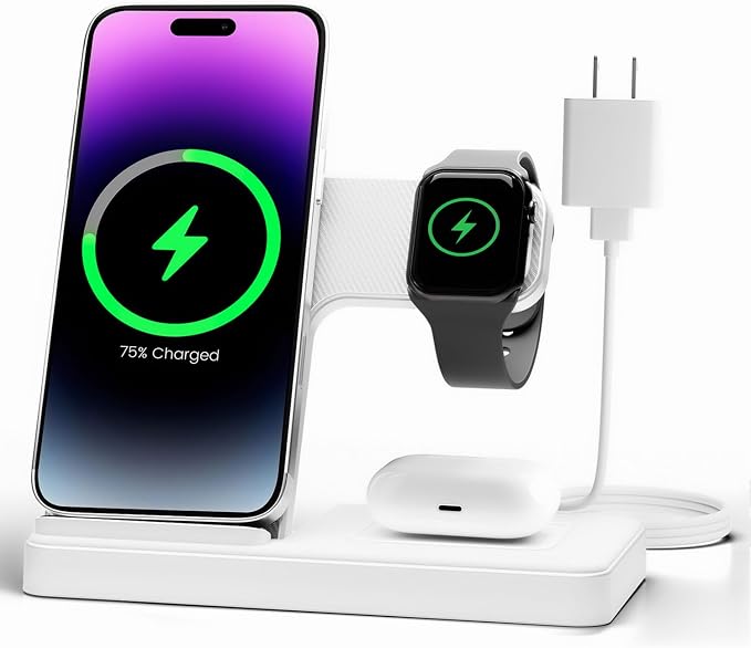 GETPALS Wireless Charger iPhone Charging Station by GETPALS